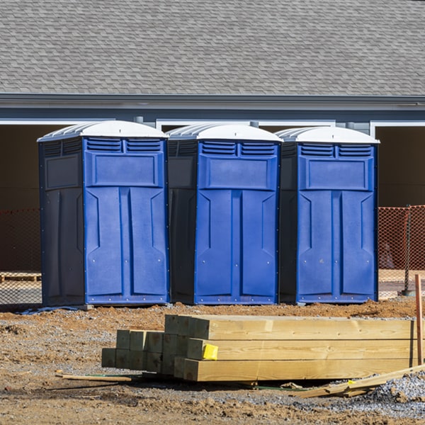 do you offer hand sanitizer dispensers inside the porta potties in Waterford MI